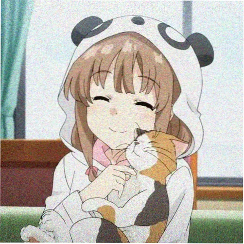 本周保存榜第四的女生动漫头像